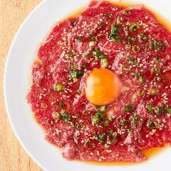 黒毛和牛のユッケ