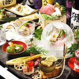 日本酒をおいしくする四季の味わいです