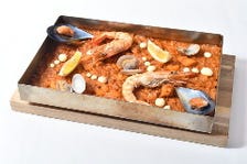 Paella de marisco シーフードパエリア