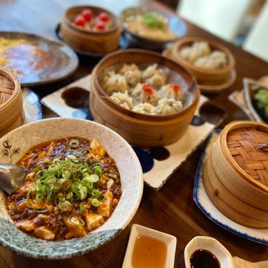 飲茶と和中華 中じま_全ての御料理を個人盛り(一人一皿)でご用意できます