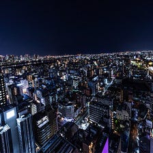 地上32階！最上階から大阪の街を一望
