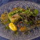 サワラと春野菜のア・ラ・モード
サフランクリーム