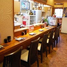 アットホームな雰囲気のお店です