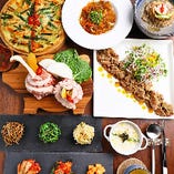 《宴会はコースがおすすめ》
本場韓国の味×ひと捻り加えた“フュージョン料理”を堪能♪