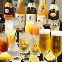 種類豊富なドリンクがございます。お好みに合わせてご注文下さい