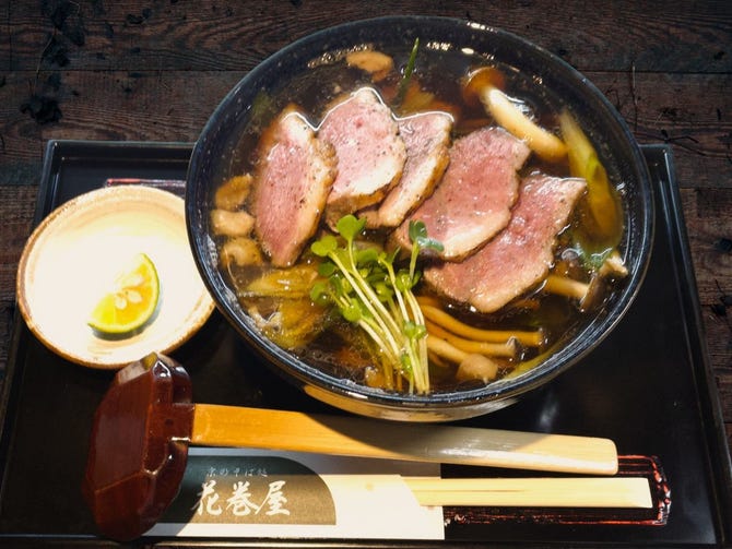 花巻屋 金閣寺 衣笠 そば 蕎麦 ぐるなび