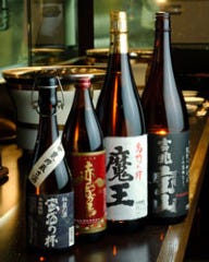 焼酎も豊富な品揃え
