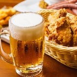工場直送ビール＆名物 阿波乙女鶏の唐揚で乾杯！！