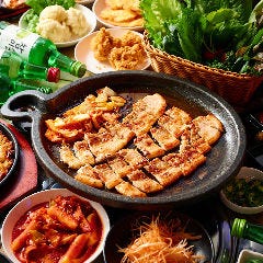 韓国料理100種類食べ飲み放題 ハンガンポチャ 新大久保店 メニュー