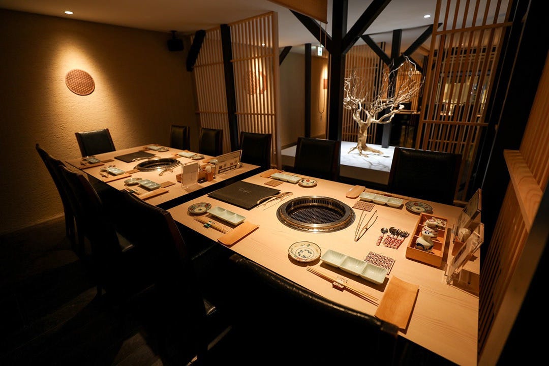 京の焼肉処 蓮蔵_半個室（4～6名様、6～8名様、8～10名様）ご友人との集まりや、リッチな女子会に