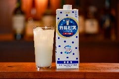 京の焼肉処 蓮蔵_カルピスソーダ