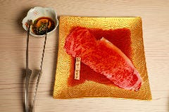 京の焼肉処 蓮蔵_【A4特級】黒毛和牛すき焼き風1枚サーロイン