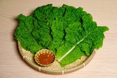 京の焼肉処 蓮蔵_チシャ～自家製味噌添え～
