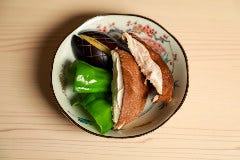 京の焼肉処 蓮蔵_本日の野菜盛り