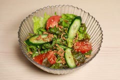 京の焼肉処 蓮蔵_京の和風サラダ（和風ダレ）