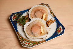 京の焼肉処 蓮蔵_殻付きほたてバター