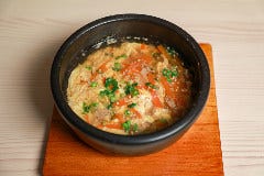 京の焼肉処 蓮蔵_自家製玉子スープ