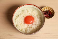 京の焼肉処 蓮蔵_極上卵かけご飯
