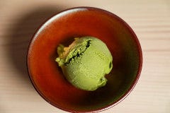 京の焼肉処 蓮蔵_京の抹茶アイス