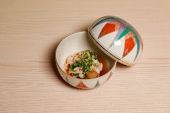 京の焼肉処 蓮蔵_ミノ湯引きポン酢