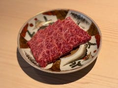 京の焼肉処 蓮蔵_黒毛和牛ヒウチ・黒毛和牛イチボ