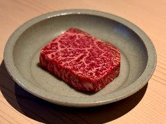 京の焼肉処 蓮蔵_上赤身の厚切り