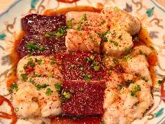 京の焼肉処 蓮蔵_ホルモン盛り