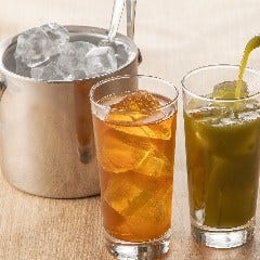 上質な茶葉を使用した贅沢な茶割はどのお料理にもぴったり