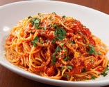 完熟トマトのスパゲティ