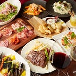 宴会やパーティーに、飲み放題付きコースは4,500円からご用意！