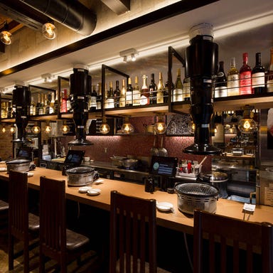 先斗町 焼肉やまかわ 本店_カウンター席