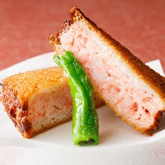 海老真丈揚げ 2切 海老真丈揚げ 2切