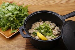 タイ風牡蠣ご飯カオマンガキ