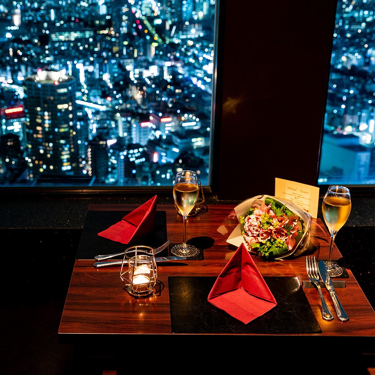 Prime Tokyo 新宿野村ビル49f 新宿夜景誕生日記念日