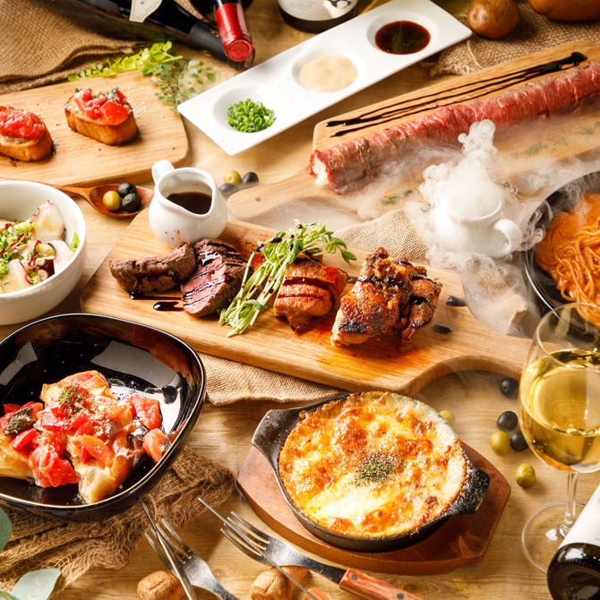 夜景イタリアン 肉バル Gb 立川店 立川 イタリアン イタリア料理 ぐるなび