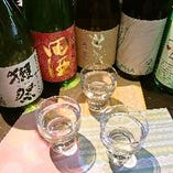 日本酒はグランドメニュー以外にも多数揃えています！