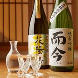 日本酒に精通する支配人が本当に美味しいと感じた銘柄を、酒蔵の大小に捕らわれず、日々厳選して仕入れております。