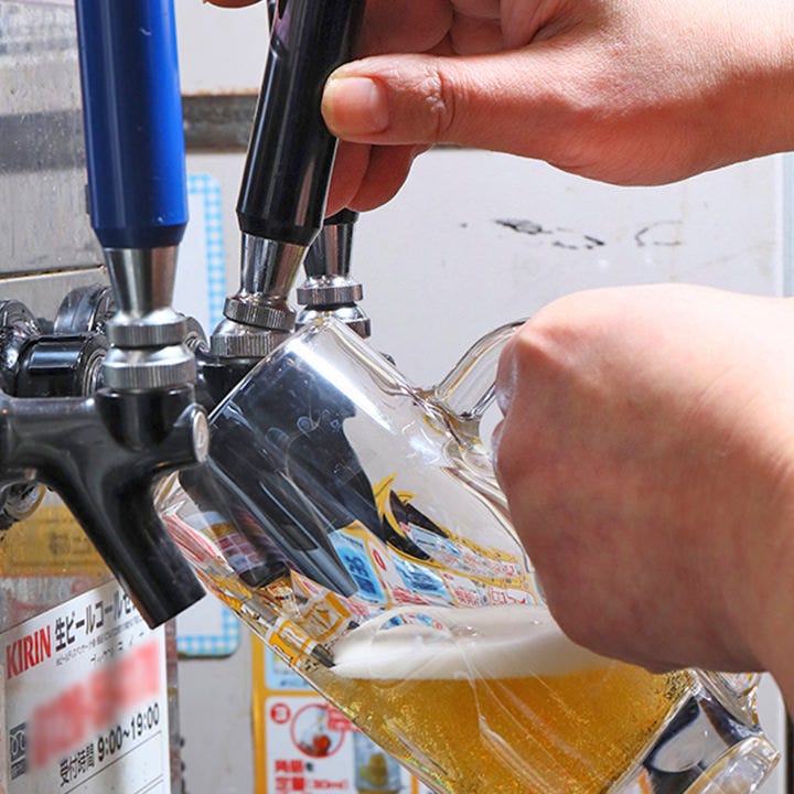 【とにかく安い】生ビールがリーズナブル！何杯飲んでもお得◎