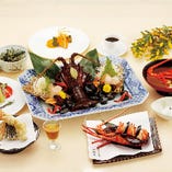 [翡翠(ひすい)コース]ランチも伊勢海老を贅沢に堪能〈全10品〉