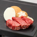国産牛フィレ肉の石板焼