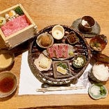 さくら御膳(サーロイン)＋せいろ1段