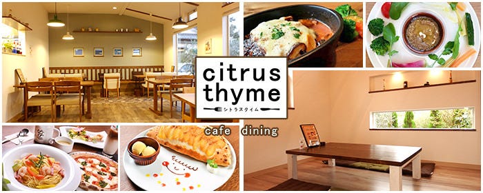 cafe dining citrus thyme image