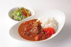 もとぶ牛カレーセット