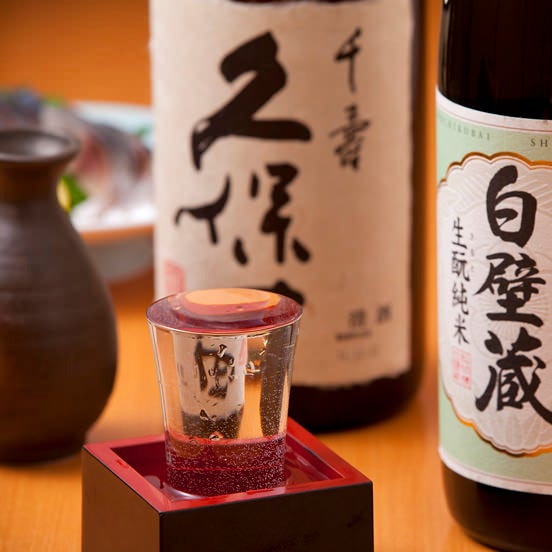獺祭・久保田ほか、日本酒も充実しています。