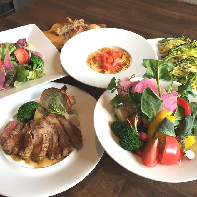 お野菜ダイニング Solviva 茶屋町 中崎町 洋食屋 ぐるなび