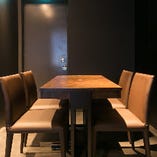 【〜4名様】接待などビジネスシーンの食事会に最適な個室席。