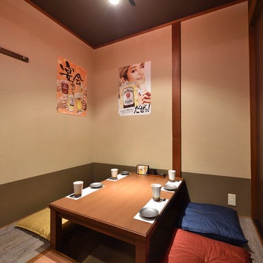完全個室 ここ一軒で山口県 わらやき吉祥 徳山店 店内の画像