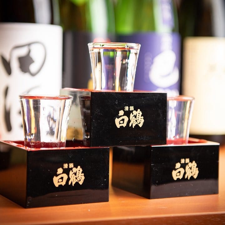 北海道の地酒はじめ常時１０種類以上ご用意！