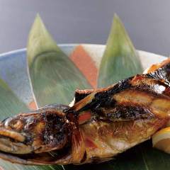 当店名物、浜焼き鯖!食べごたえあり!