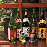 京都の地酒も含め、約100種をお楽しみいただけます。